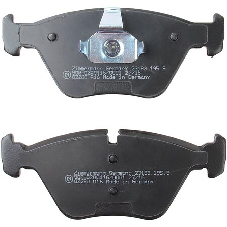 Zimmermann Brake Pad Set, 231831959 231831959